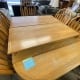 Kitchen Table and 5 chairs (rectangular, 60x42, wood, expandable)